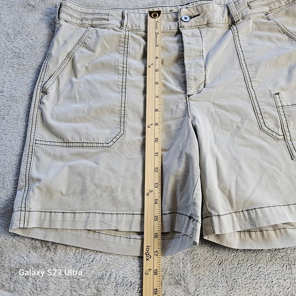 Hei Hei women's sz 32 light gray with darker green stitching, the wander… - Picture 7 of 8